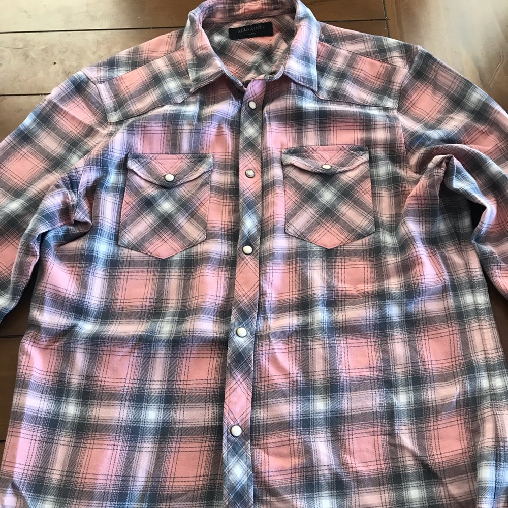 All saints men’s shirt large
